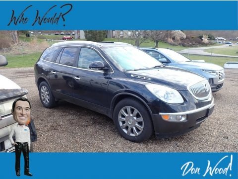 Carbon Black Metallic 2011 Buick Enclave CXL