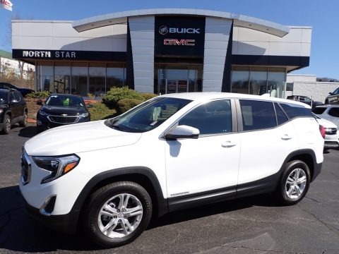 Summit White 2021 GMC Terrain SLE AWD