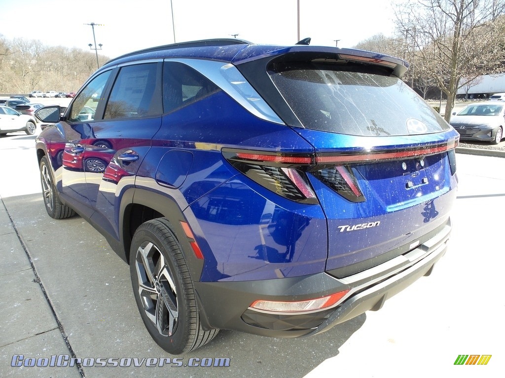 2023 Tucson SEL AWD - Intense Blue / Black photo #5