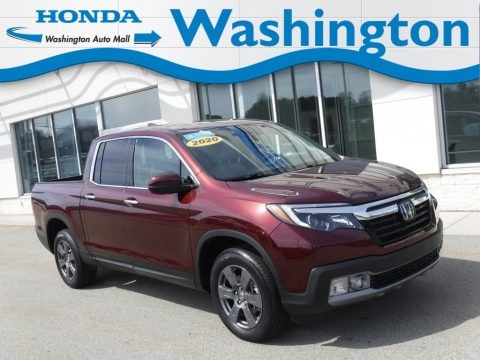 Deep Scarlet Pearl 2020 Honda Ridgeline RTL-E AWD