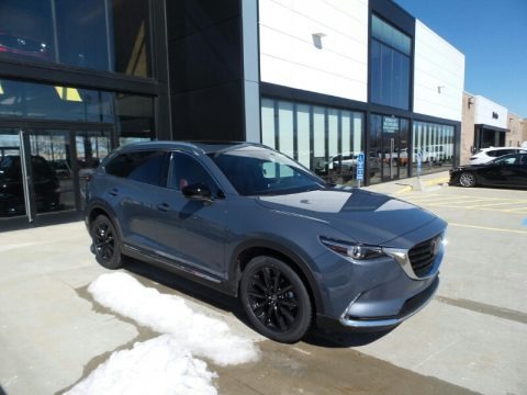 Polymetal Gray Metallic 2023 Mazda CX-9 Carbon Edition AWD