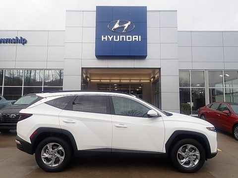 Serenity White 2023 Hyundai Tucson SEL AWD