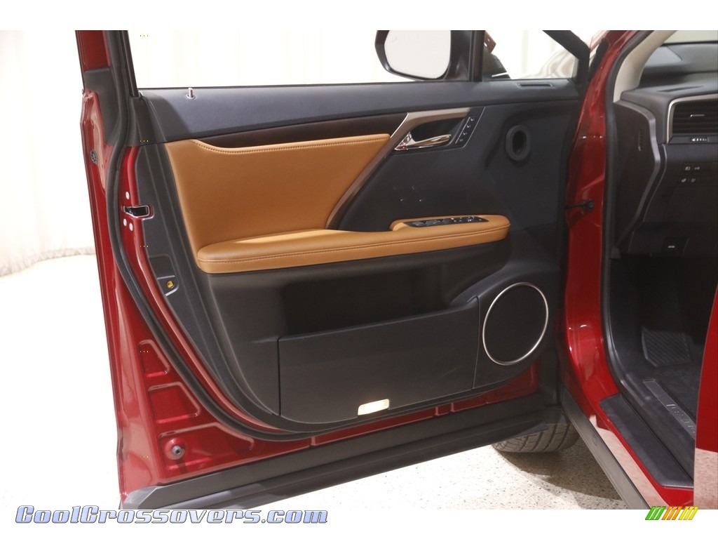 2021 RX 350 AWD - Matador Red Mica / Glazed Caramel photo #4