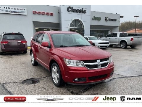Inferno Red Crystal Pearl 2009 Dodge Journey SXT