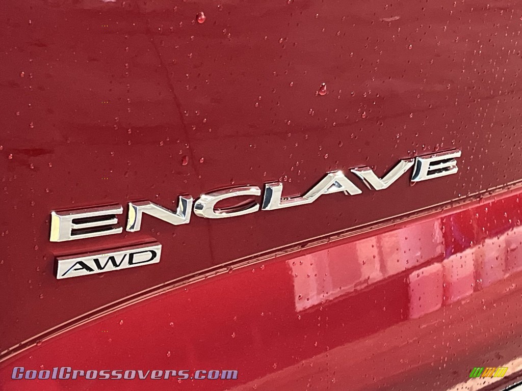 2023 Enclave Essence AWD - Cherry Red Tintcoat / Dark Galvanized/Ebony photo #31