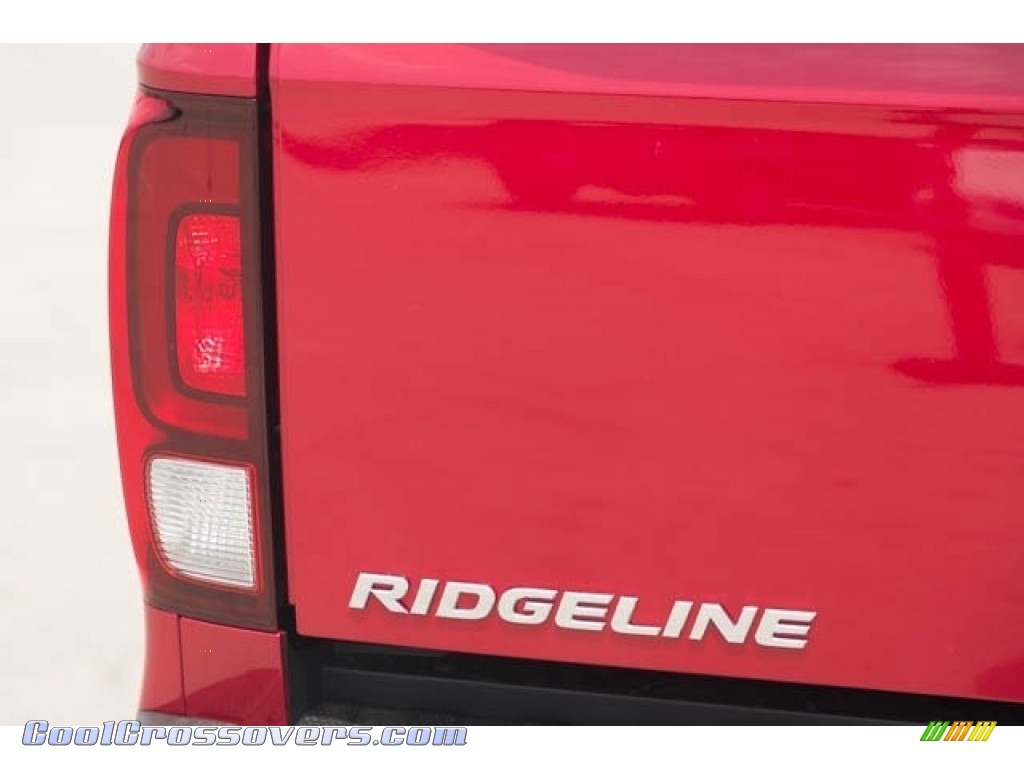 2023 Ridgeline RTL AWD - Radiant Red Metallic II / Black photo #7