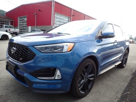 Ford Performance Blue 2019 Ford Edge ST AWD