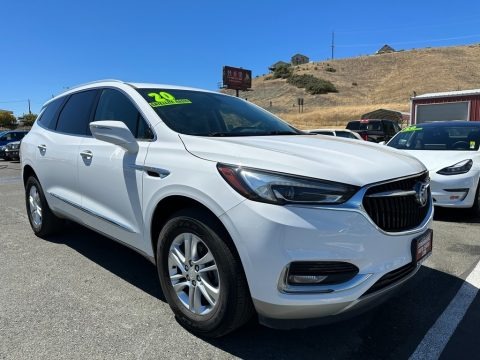 Summit White 2020 Buick Enclave Essence