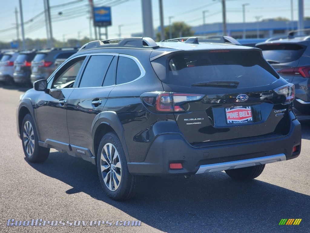 2024 Outback Touring - Crystal Black Silica / Java Brown photo #4