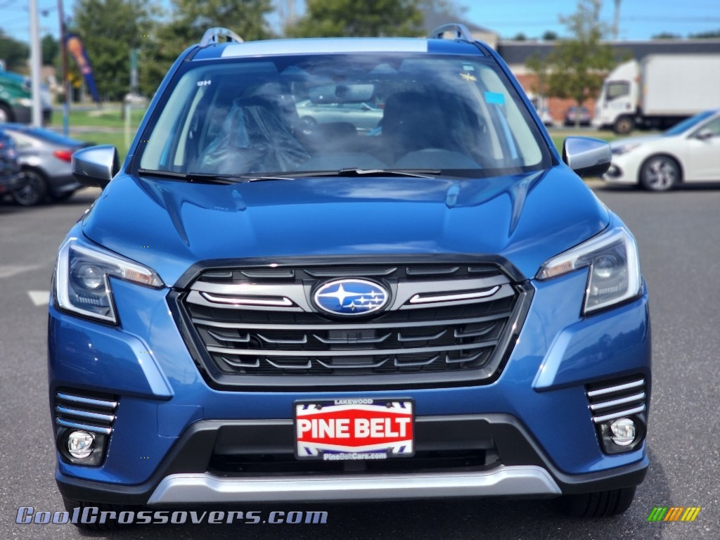 2023 Forester Touring - Horizon Blue Pearl / Black photo #2