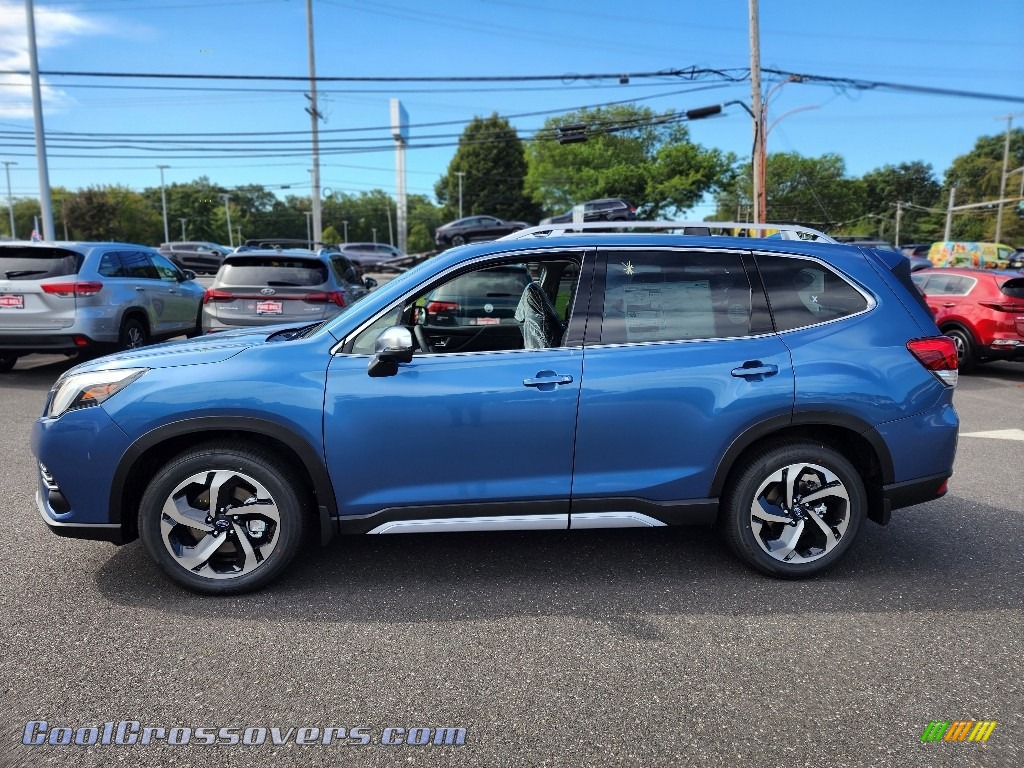 2023 Forester Touring - Horizon Blue Pearl / Black photo #3