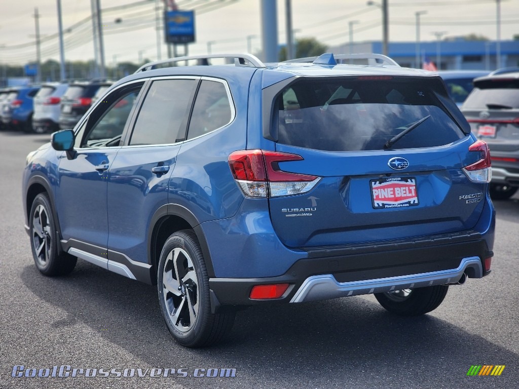 2023 Forester Touring - Horizon Blue Pearl / Black photo #4