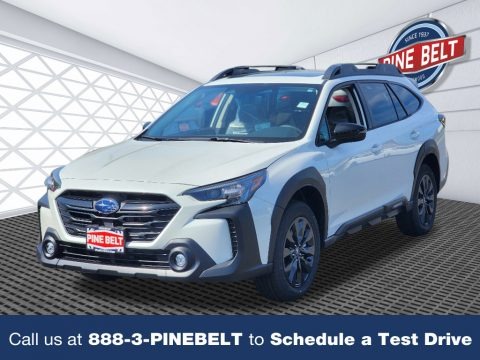Crystal White Pearl 2024 Subaru Outback Onyx Edition XT
