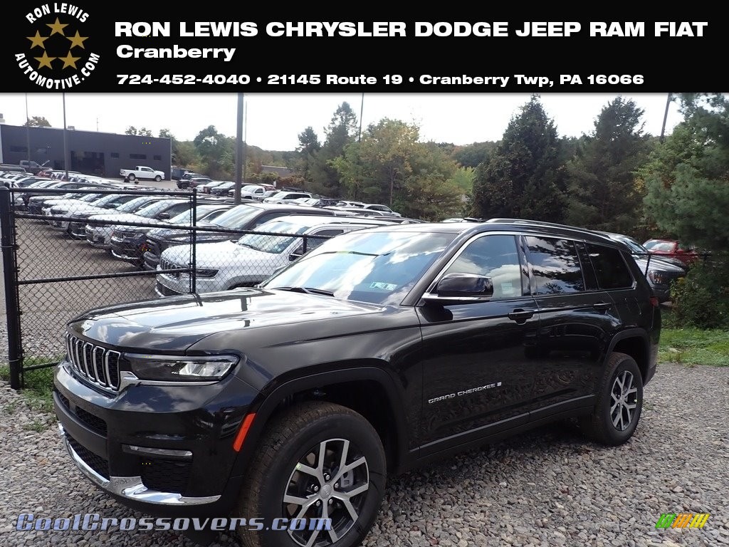 Rocky Mountain Pearl / Global Black Jeep Grand Cherokee L Limited 4x4
