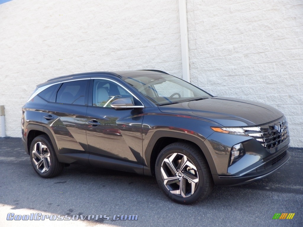 Portofino Gray / Gray Hyundai Tucson Limited AWD