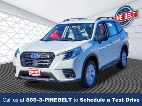 Crystal White Pearl 2023 Subaru Forester 