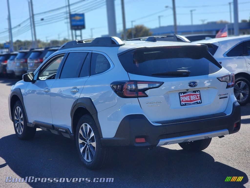 2024 Outback Touring XT - Crystal White Pearl / Slate Black photo #4