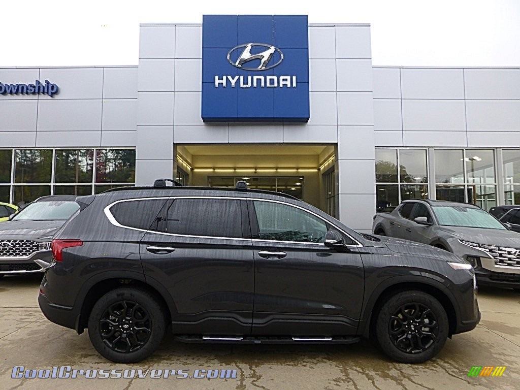 Portofino Gray / Black Hyundai Santa Fe XRT