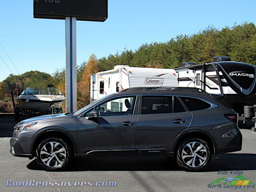 2021 Outback Limited XT - Magnetite Gray Metallic / Gray photo #2