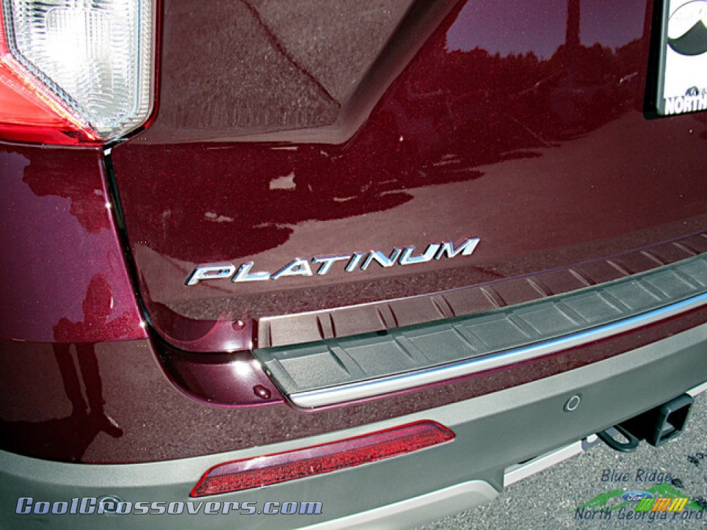 2023 Explorer Platinum 4WD - Jewel Red Metallic / Ebony photo #29