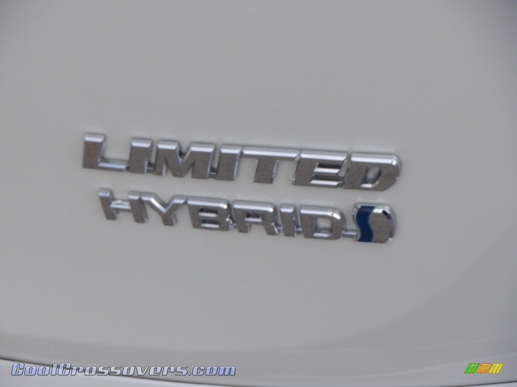 2016 RAV4 Limited Hybrid AWD - Blizzard Pearl / Nutmeg photo #20