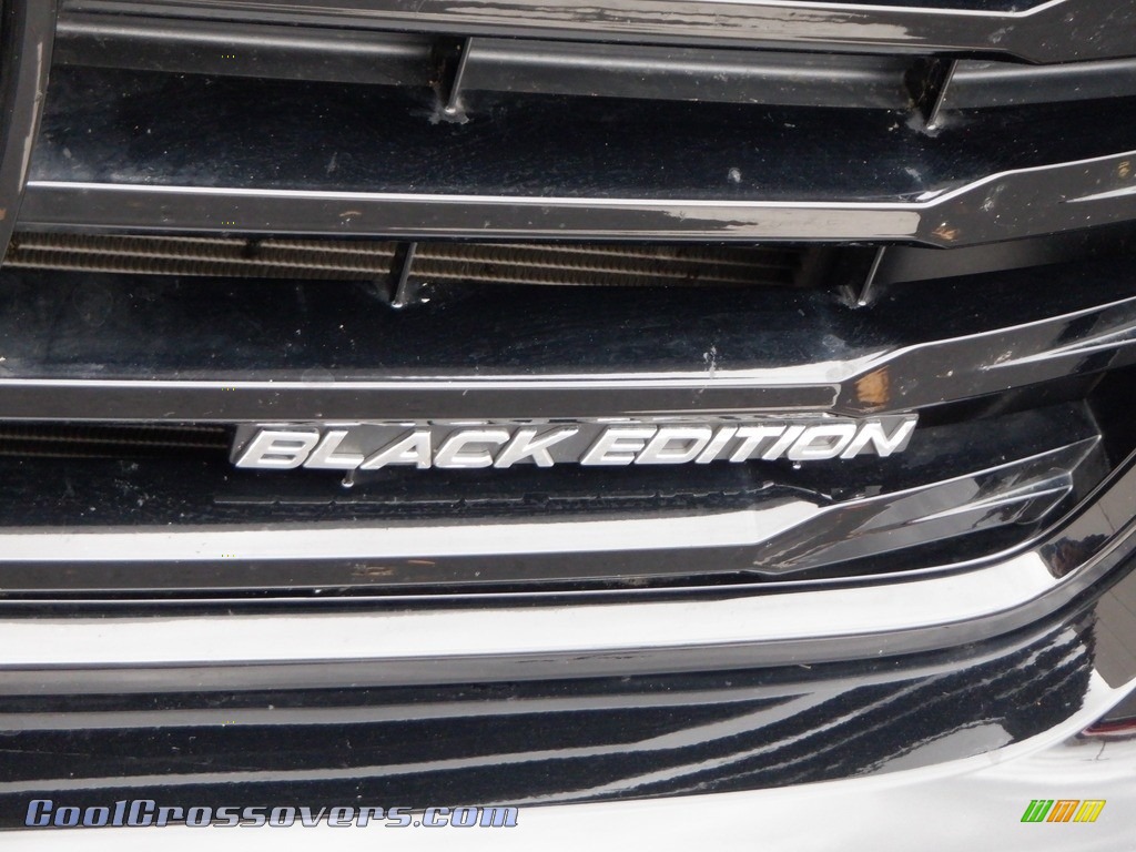 2021 Ridgeline Black Edition AWD - Crystal Black Pearl / Black/Red photo #4