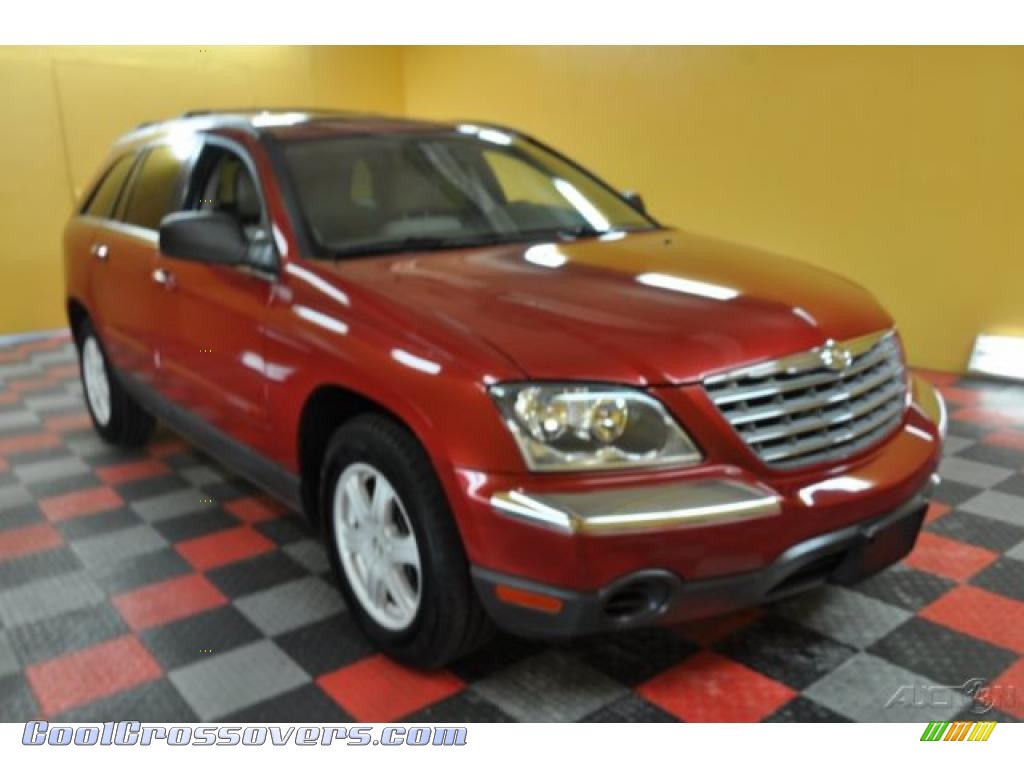 2006 Chrysler Pacifica Touring AWD in Inferno Red Crystal Pearl ...