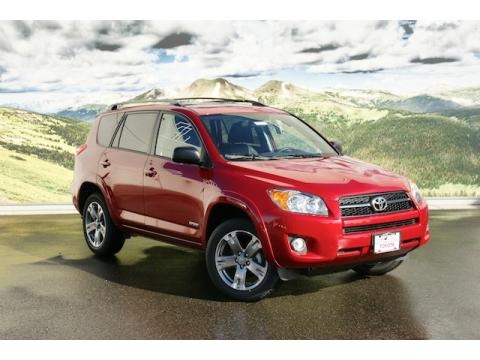 Barcelona Red Metallic 2011 Toyota RAV4 Sport 4WD. Barcelona Red Metallic Barcelona Red Metallic 2011 Toyota RAV4 Sport 4WD. Barcelona Red Metallic