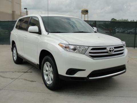 Toyota Highlander 2011 White. 2011 Toyota Highlander