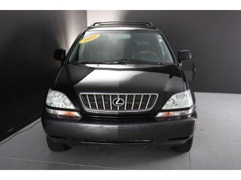 Lexus Is 300 Black On Black. Black Onyx 2003 Lexus RX 300