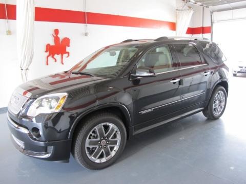 Gmc Acadia Denali Black. 2011 GMC Acadia Denali