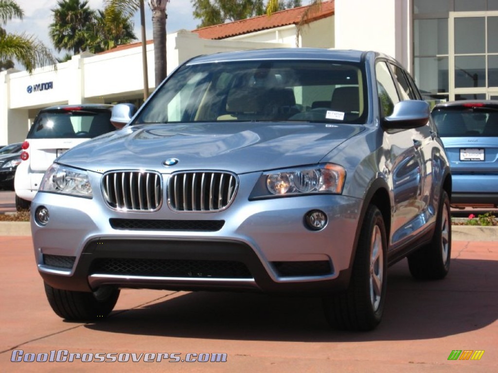 2011 Bmw x3 blue water metallic #2