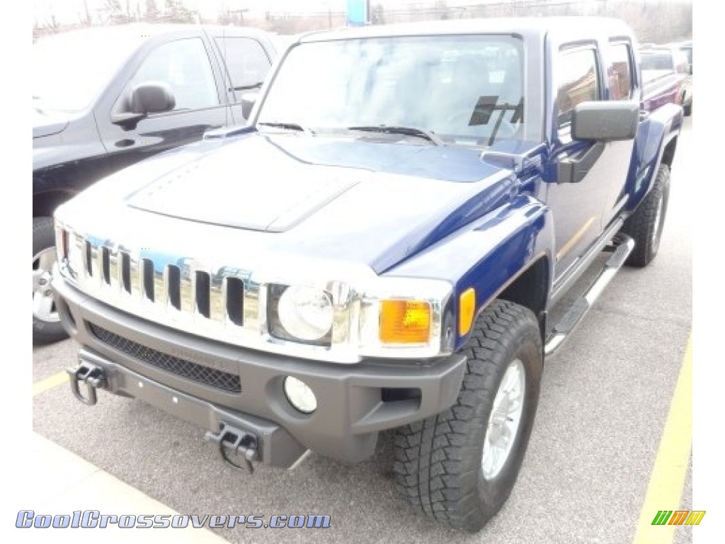 2009 H3 T - All-Terrain Blue / Light Cashmere/Ebony photo #1 2009 H3 T - All-Terrain Blue / Light Cashmere/Ebony photo #1