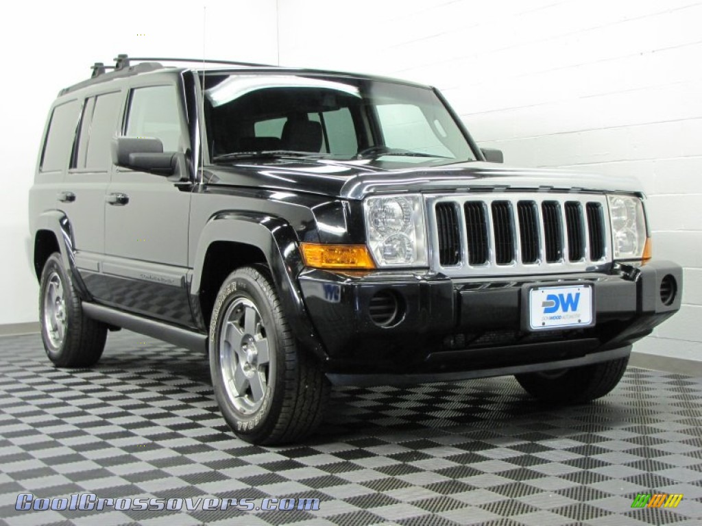 Black Clearcoat / Medium Slate Gray Jeep Commander Sport 4x4 Black Clearcoat / Medium Slate Gray Jeep Commander Sport 4x4