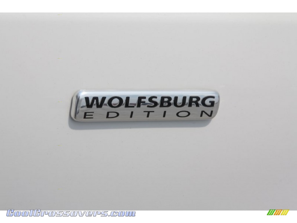 2010 Tiguan Wolfsburg Edition - White Gold Metallic / Charcoal photo #10