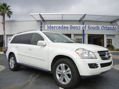 Arctic White 2008 Mercedes-Benz GL 450 4Matic