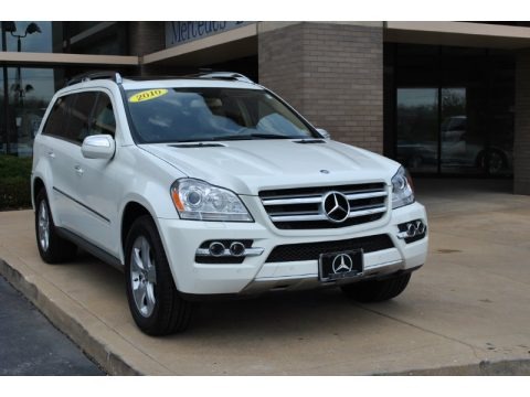 Arctic White 2010 Mercedes-Benz GL 450 4Matic