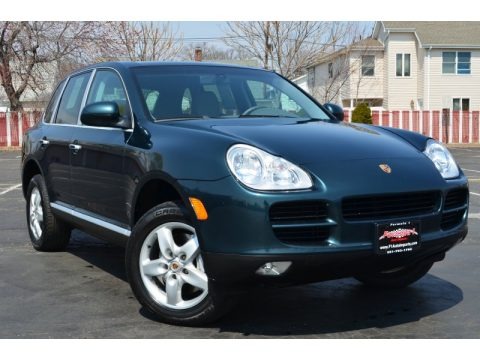 Dark Teal Metallic 2004 Porsche Cayenne S Dark Teal Metallic 2004 Porsche Cayenne S