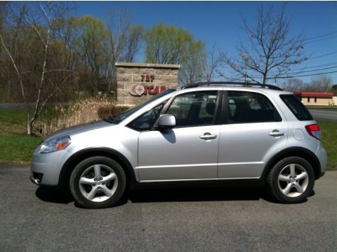 Quicksilver Metallic 2008 Suzuki SX4 Crossover AWD