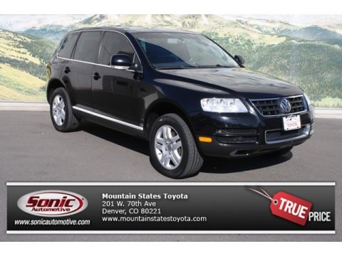 Black 2005 Volkswagen Touareg V8
