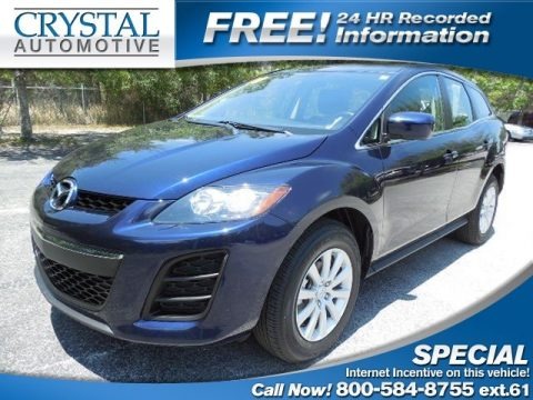 Stormy Blue Mica 2010 Mazda CX-7 i Sport