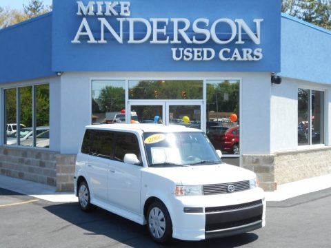 Polar White 2006 Scion xB 