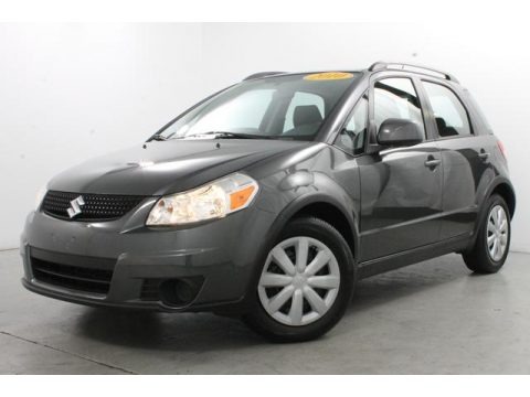 Azure Grey Metallic 2010 Suzuki SX4 Crossover Technology AWD