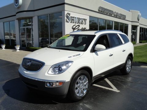 White Opal 2012 Buick Enclave AWD