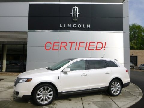 White Platinum Metallic Tri-Coat 2010 Lincoln MKT AWD White Platinum Metallic Tri-Coat 2010 Lincoln MKT AWD