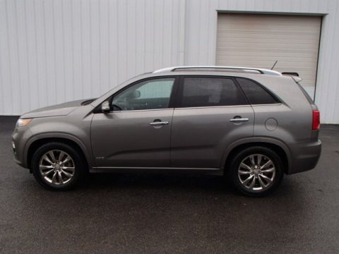 Titanium Silver 2011 Kia Sorento SX V6 AWD