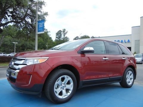 Ruby Red 2013 Ford Edge SEL EcoBoost Ruby Red 2013 Ford Edge SEL EcoBoost