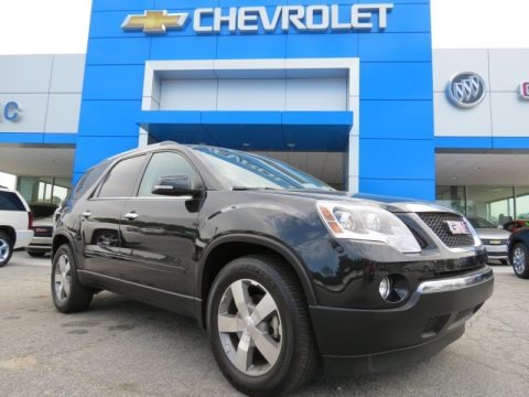 Carbon Black Metallic 2012 GMC Acadia SLT Carbon Black Metallic 2012 GMC Acadia SLT