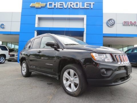 Black 2012 Jeep Compass Sport 4x4