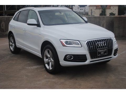 Glacier White Metallic 2013 Audi Q5 2.0 TFSI hybrid quattro